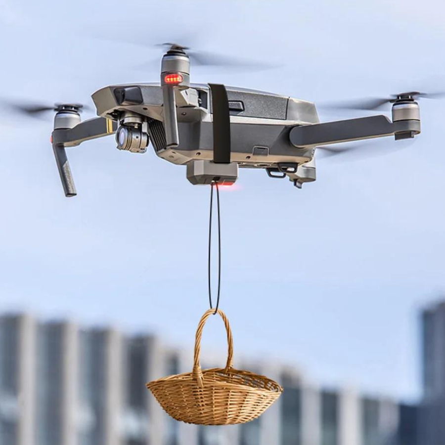 DROPMASTER - Système Universel de Transport et Largage de Colis par Drone avec Télécommande 200m